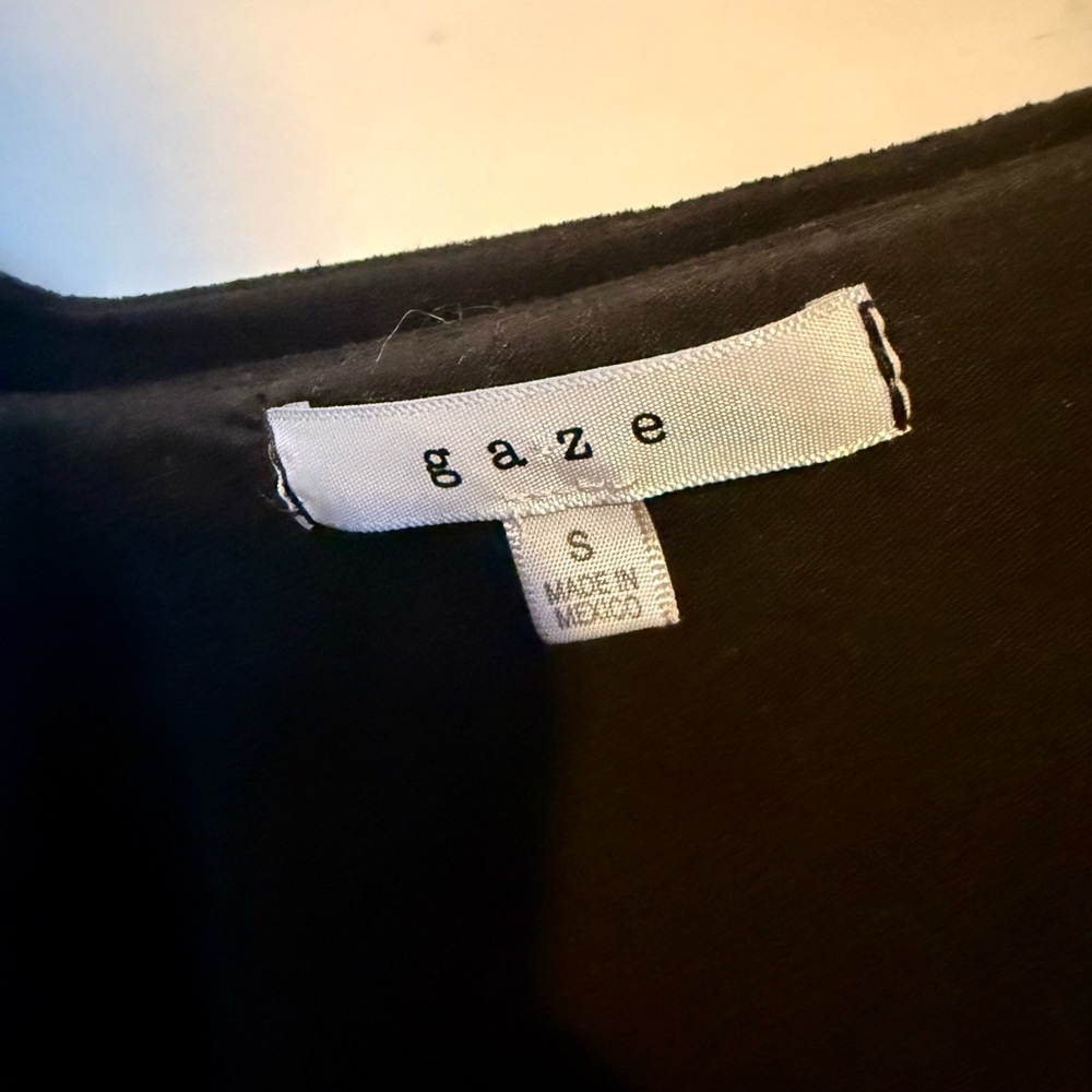 Black Spaghetti Strap Bodysuit - Size Small - Picture 6 of 7